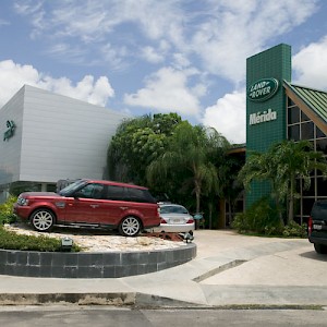 The Range Rover dealership next door to the Jaguar dealership. <a href=></a>