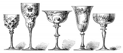 Wine glasses, like people, come in all shapes and sizes. <a href=></a>