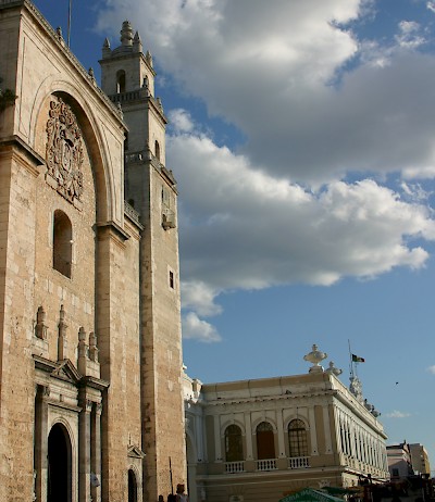 Cathedral in Merida <a href=></a>