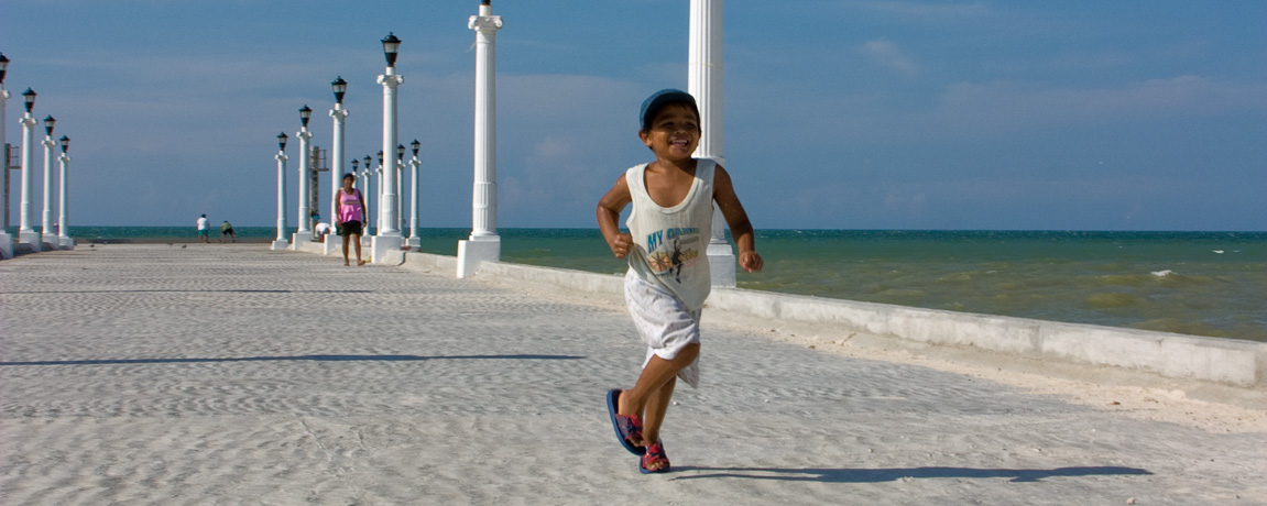 Running in Yucatan