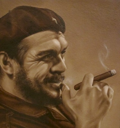 “Che” Guevara, icon of the socialist revolution in Cuba. <a href=></a>