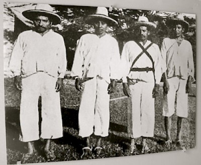 Maya combatants in the Caste War in Yucatan <a href=></a>