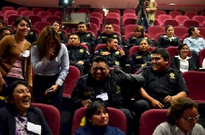 Laughter Therapy for Police in Merida Yucatan Mexico <a href=></a>