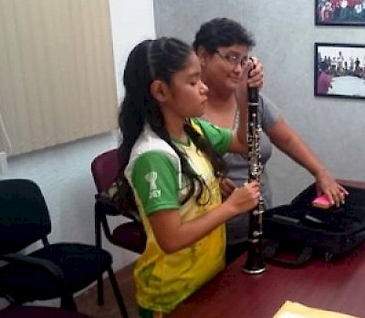 Children and Music in Yucatan Mexico <a href=></a>