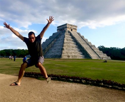 Joshua Gatcke at Chichen Itza in Yucatan <a href=></a>